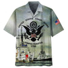 Joycorners U.S.C.G Army On The Sea Cloudy Sky  All Over Printed 3D Shirts