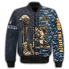 Joycorners United States Veteran U.S Navy Honor The Fallen Blue Camo All Over Printed 3D Shirts