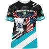 Joycorners U.S.C.G Veteran Eagle Remembering The Fallen All Over Printed 3D Shirts