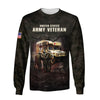 Joycorners United States Veteran U.S Army Ambulance Camo All Over Printed 3D Shirts