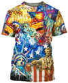 Joycorners United States Statues of Great Americans All Over Printed 3D Shirts