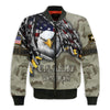 Joycorners United States Veteran U.S Army Prideful Eagle U.S Flag Classic Camo All Over Printed 3D Shirts