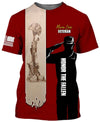 Joycorners U.S.M.C United States Marine Corps U.S.M.C Veteran Honor The Fallen Soldier Red 3D All Over Printed Shirts