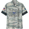 Joycorners U.S.A.F Veteran Light Gray Camo 3D All Over Printed Shirts