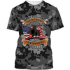 Joycorners U.S Being A Veteran Is An Honnor Being A Grandpa Is Priceless All Over Printed 3D Shirts