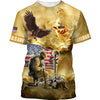 Joycorners United States Veteran U.S Army Honor The Fallen God Bless Our Soul All Over Printed 3D Shirts