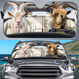 Joycorners Goat CAR All Over Printed 3D Sun Shade