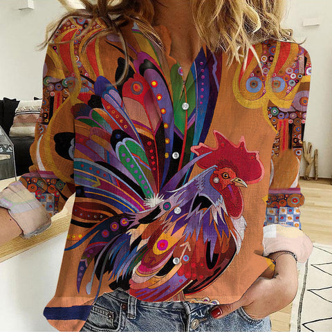 Joycorner Rooster Fabulous Casual Shirt