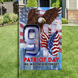 Joycorners 911 Flag Patriot Day We Will Never Forget All Printed 3D Flag