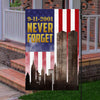 Joycorners 911 Flag Never Forget September 11 American Patriotic Flag