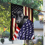 Joycorners Black Angus American Patriot All Printed 3D Flag