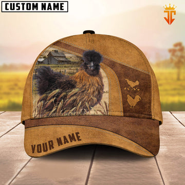 Joycorners Custom Name Silkies Chicken Cap CP3