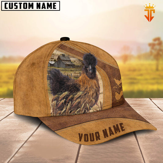 Joycorners Custom Name Silkies Chicken Cap CP3