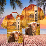 Joycorners Cattle Breed All Printed 3D Hawaiian Shirt