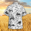 Joycorners Tractors Pattern All Over Printed 3D Hawaiian Shirt