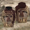 Joycorners Shorthorn Cattle Live Like Some One Hoodie