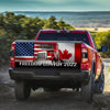 Joycorners Freedom Convoy 2022 United States Canada Red Truck All Over Printed 3D Truck Tailgate Decal