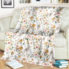 Joycorners Sheep Floral Pattern Blanket