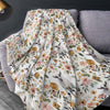 Joycorners Pygmy Goat Floral Pattern Blanket