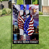 Joycorners 911 Patriot Day Flag 9/11 Never Forget All Printed 3D Flag