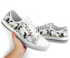 Joycorners Cow Flower Low Top Shoes