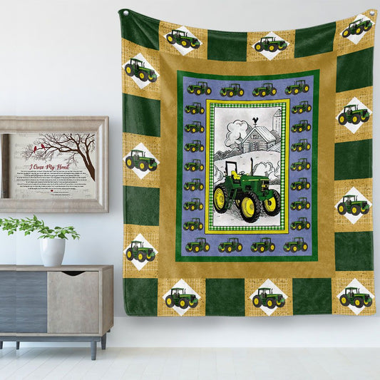 Joycorners Tractor Farm 05 Blanket Collection