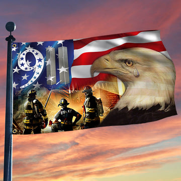 Joycorners 911 Patriot Day Grommet Flag September 11 Attacks Never Forget Flag