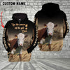 Joycorners Hereford Live Like Someone Left The Gate Open On The Meadow Custom Name Black Hoodie