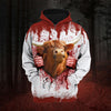 Joycorners Tx-Longhorn Bloody Hoodie