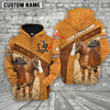 Joycorners Mountain Pleasure Horse Custom Name Race Hoodie