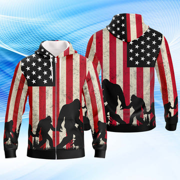 Joycorners Bigfoots United States Night All Over Printed 3D Shirts